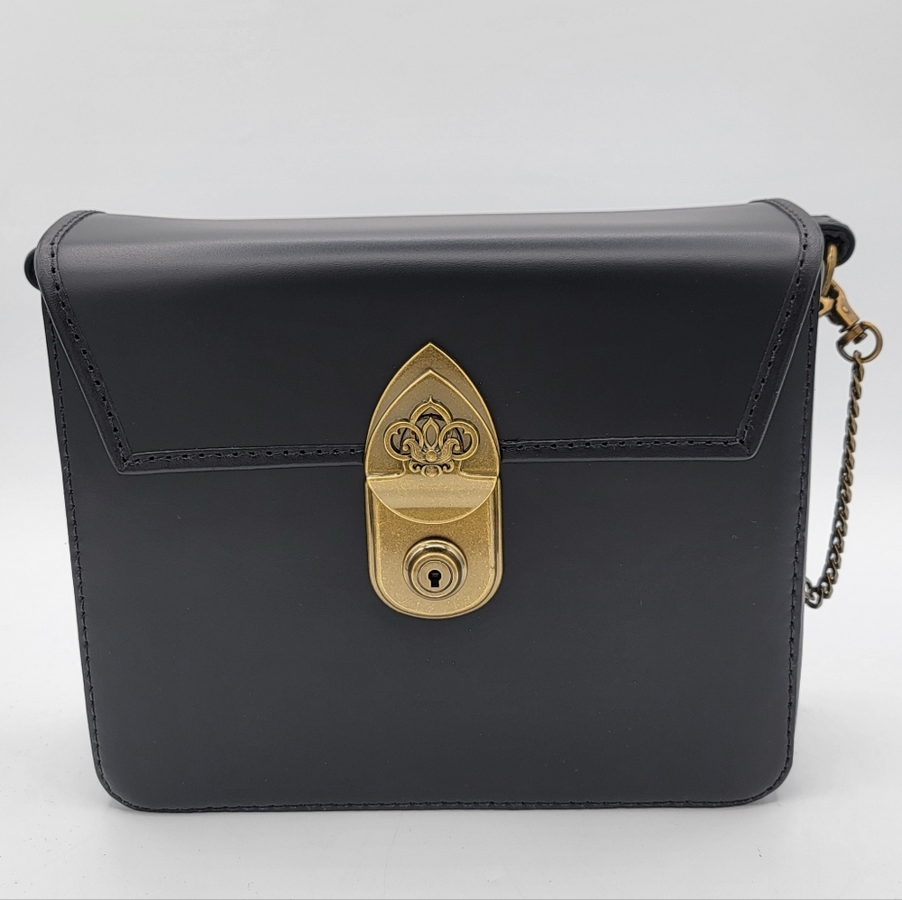 Beara Beara Bernadette Black Leather Handbag NEW #2935